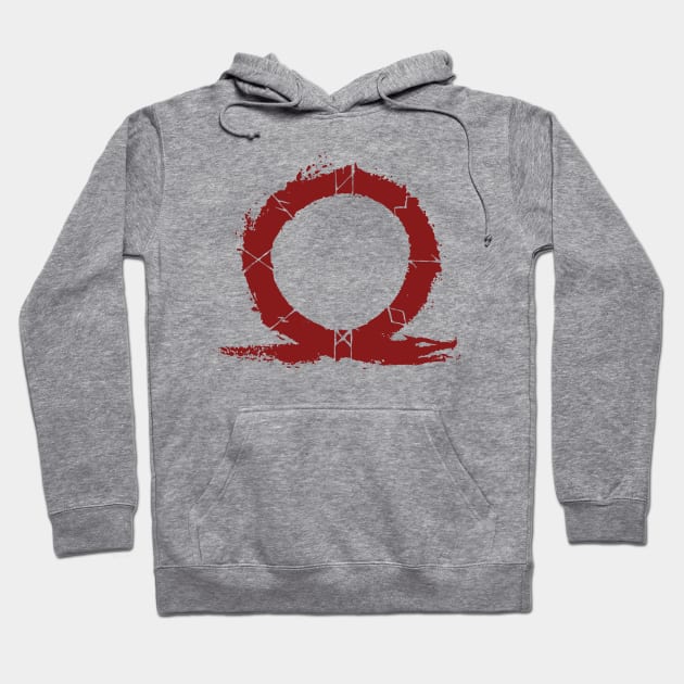 God of War - Vector Logo Hoodie by FireDragon04